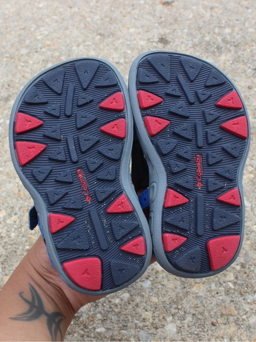 Columbia Techsun Vent Blue Toddler Sandals Sz 7